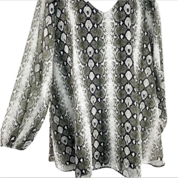 SHOW ME YOUR MUMU snakeskin tunic top or mini dress M - Picture 7 of 12